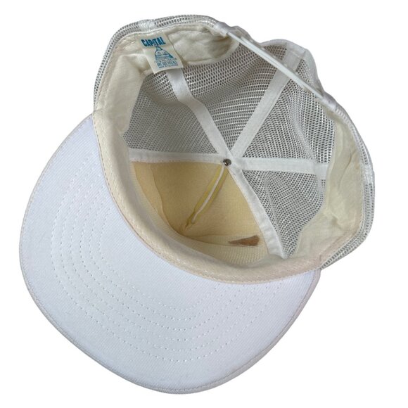 Vintage Las Vegas Teddy Bear Flat Bill Snapback Trucker Hat - Picture 5 of 9